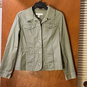 Croft & Barrow Olive Utility Jacket